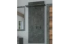 Věšákový panel Askon, tmavý beton