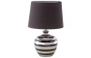 Stolní lampa Celia 30 cm, černá/stříbrná