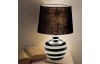 Stolní lampa Celia 30 cm, černá/stříbrná