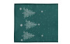 Vánoční běhoun na stůl Stromky, zelený, 40x150 cm
