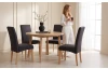 Kulatý jídelní stůl Norveg 100 cm, dub sonoma
