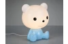 Dětská stolní lampička Cutie, modrý medvídek