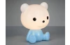 Dětská stolní lampička Cutie, modrý medvídek