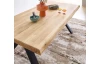 Jídelní stůl z dubového dřeva Chris X, 200x100 cm
