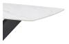 Jídelní stůl Ventura 180x90 cm, imitace bílého mramoru