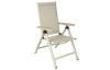 Polohovatelné zahradní křeslo Norali, béžové