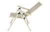 Polohovatelné zahradní křeslo Norali, béžové