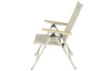 Polohovatelné zahradní křeslo Norali, béžové
