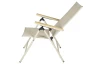 Polohovatelné zahradní křeslo Norali, béžové