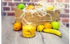 Vonná svíčka ve skle Tropické mango, oranžová