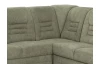 Rohová sedací souprava Merlin, mátově zelená látka, s rozkladem