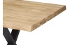 Jídelní stůl z dubového dřeva Chris X, 240x100 cm
