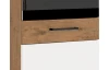 Kuchyňská skříň pro vestavnou troubu Vigo, dub lancelot/bílý lesk, 60 cm