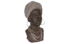 Dekorace socha Hlava ženy 47 cm
