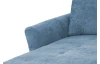 Rohová sedací souprava Harris, světle modrá látka, levý roh