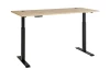 Psací stůl s elektrickým nastavením výšky Memphis, dub artisan/grafit