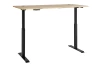 Psací stůl s elektrickým nastavením výšky Memphis, dub artisan/grafit