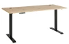 Psací stůl s elektrickým nastavením výšky Memphis, dub artisan/grafit
