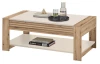 Konferenční stolek se šuplíkem Felipe, dub evoke/béžový kašmír