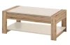 Konferenční stolek se šuplíkem Felipe, dub evoke/béžový kašmír