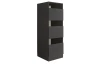 Regál s dvířky Mr. Sauber, antracitový