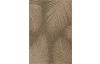 Koberec Kenzy 80x150 cm, béžový s listy