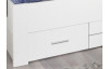 Postel Isotta 180x200 cm, bílá