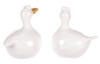 Velikonoční dekorace Keramická bílá husa, mix 2 druhů