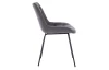 Jídelní židle Floretina, dýmově šedá strukturovaná látka