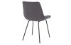 Jídelní židle Floretina, dýmově šedá strukturovaná látka