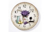 Nástěnné hodiny Levandule, 33 cm