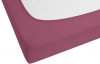 Napínací prostěradlo Jersey Castell 180x200 cm, fialové