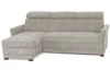 Rohová sedací souprava Harris, béžová látka, levý roh