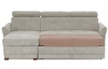 Rohová sedací souprava Harris, béžová látka, levý roh
