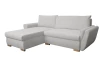 Rohová sedačka Helvetius, světle šedá látka
