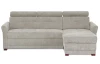 Rohová sedací souprava Harris, béžová látka, pravý roh