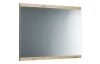 Zrcadlo na stěnu Lime 102x76 cm, dub evoke