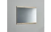 Zrcadlo na stěnu Lime 102x76 cm, dub evoke