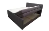 Postel boxspring Fresco 180x200 cm, antracitová látka