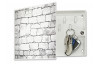 Schránka na klíče Maur, motiv bílá kamenná zeď