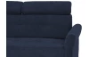Rohová sedací souprava Harris, námořnická modrá látka, levý roh