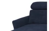 Rohová sedací souprava Harris, námořnická modrá látka, levý roh