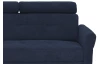 Rohová sedací souprava Harris, námořnická modrá látka, levý roh