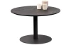 Kulatý konferenční stolek Ida, 60 cm, černý jasan
