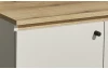 Předsíňová lavice s úložným prostorem Lime 70 cm, béžová kašmír/dub evoke