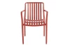 Zahradní židle s područkami Pixa, terracota