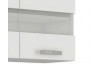 Horní kuchyňská skříňka Latte 80GS72, bílý lesk, šířka 80 cm