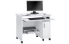 PC stůl Stuttgard, bílý