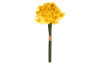 Umělá kytice Narcisky v pugetu 34 cm, žlutá