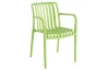 Zahradní židle s područkami Pixa, zelená